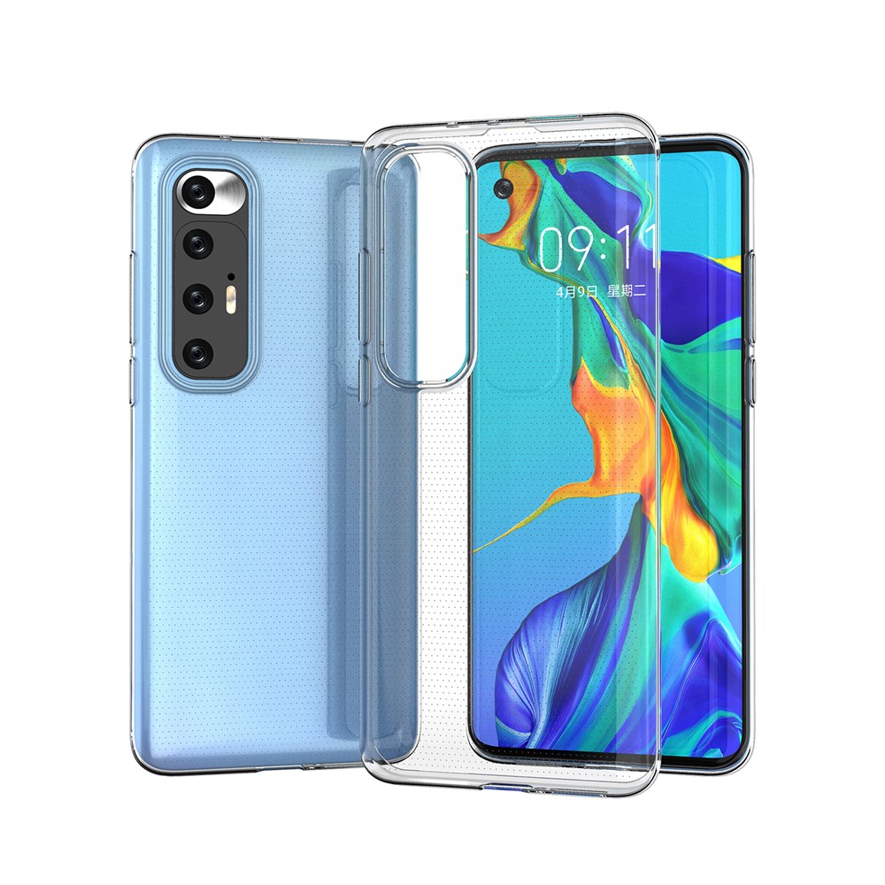 Transparent Ultra Thin TPU Phone Protective Back Case Cover for Xiaomi Mi 10S-3
