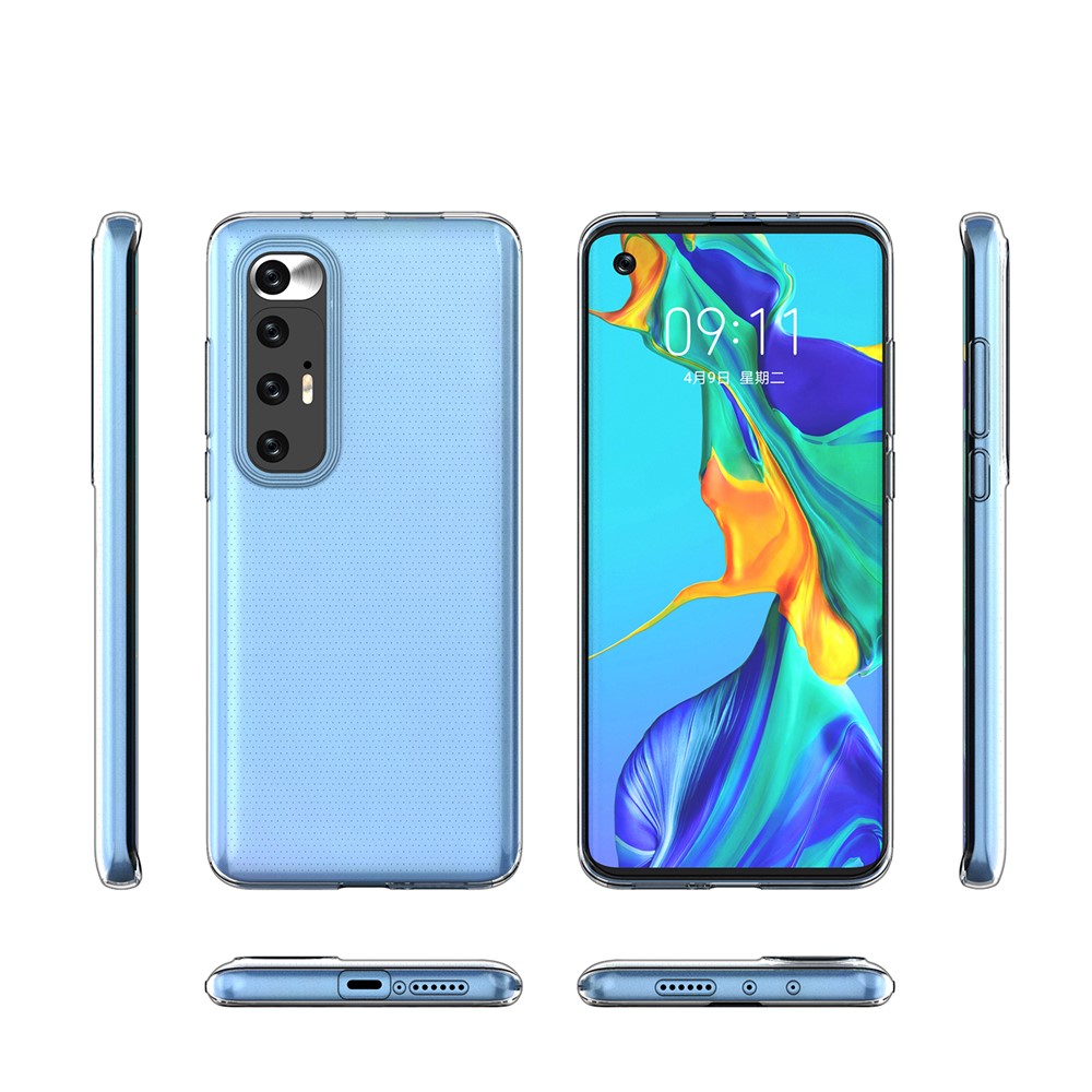 Transparent Ultra Thin TPU Phone Protective Back Case Cover for Xiaomi Mi 10S-8
