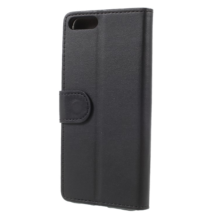 Flip Leather Cover Stand Card Holder Phone Case for Xiaomi Mi 6 - Black-2
