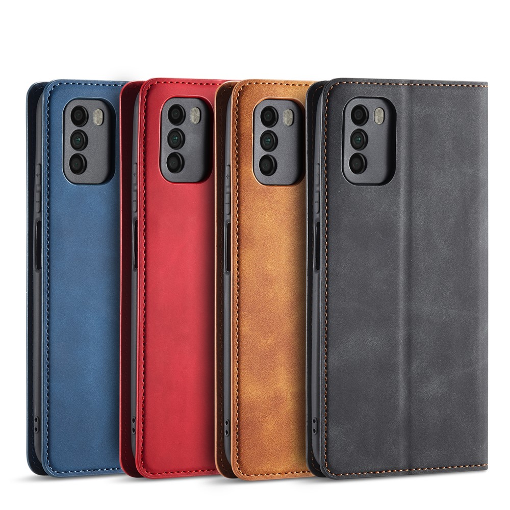 FORWENW Fantasy Series Skin Feeling Leather Case for Xiaomi Poco M3 - Black-12