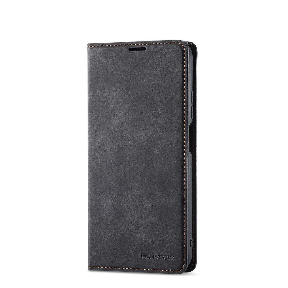 FORWENW Fantasy Series Skin Feeling Leather Case for Xiaomi Poco M3 - Black-2