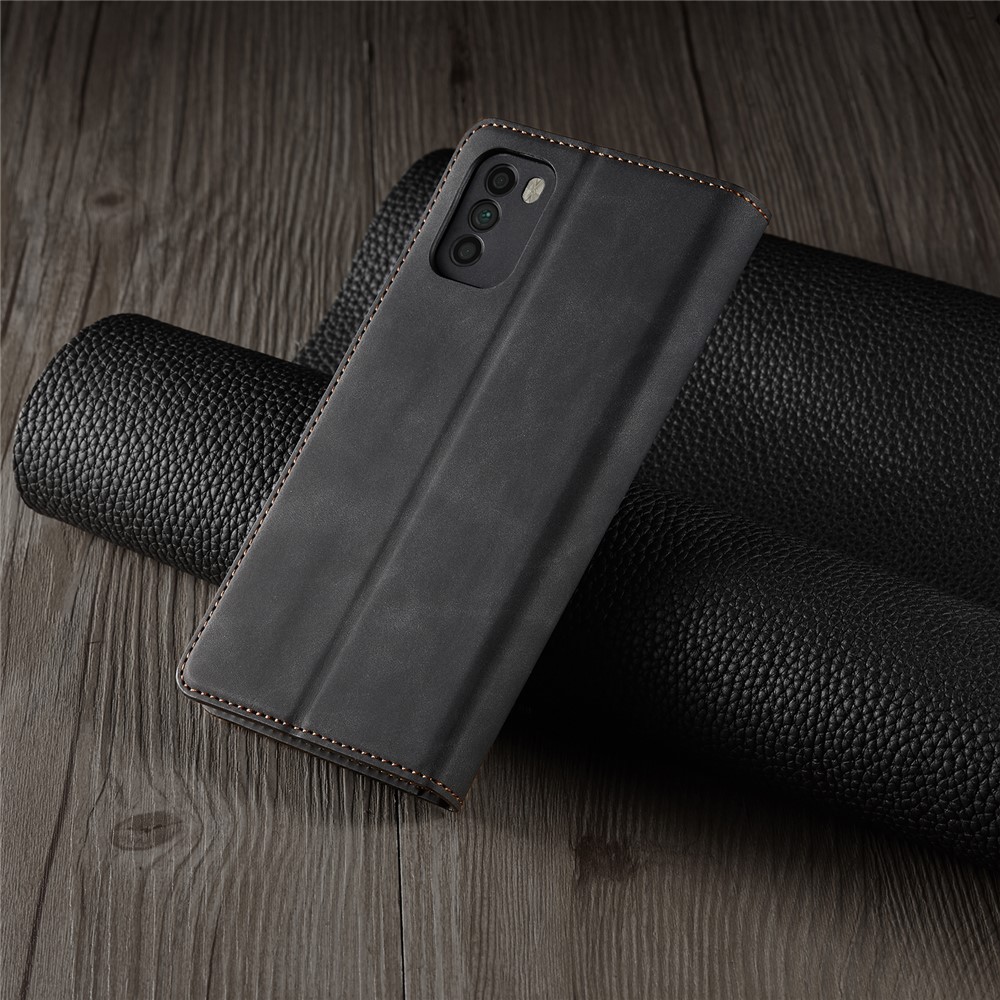 FORWENW Fantasy Series Skin Feeling Leather Case for Xiaomi Poco M3 - Black-7