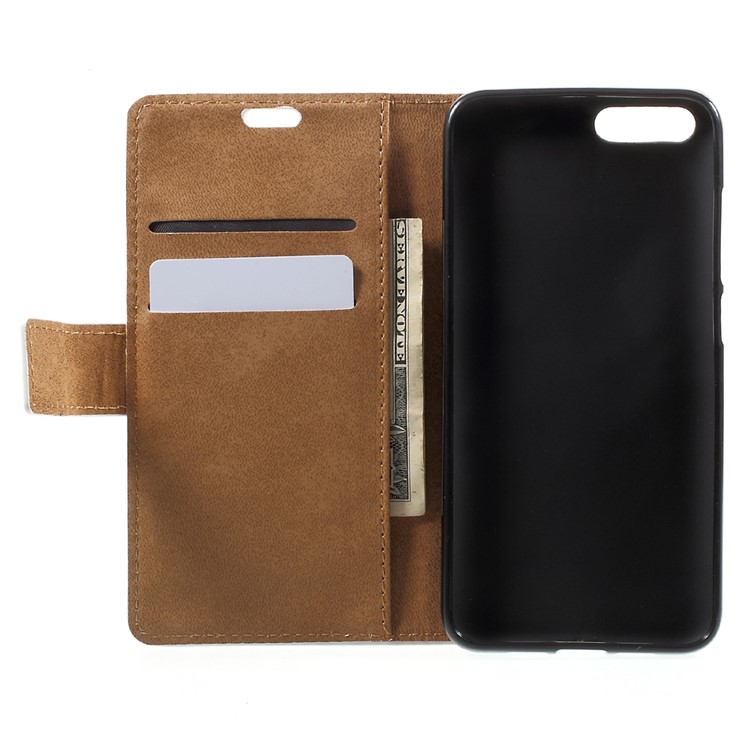 Patterned Wallet Stand Leather Mobile Phone Case for Xiaomi Mi 6 - Colorful Flowers Tree-5