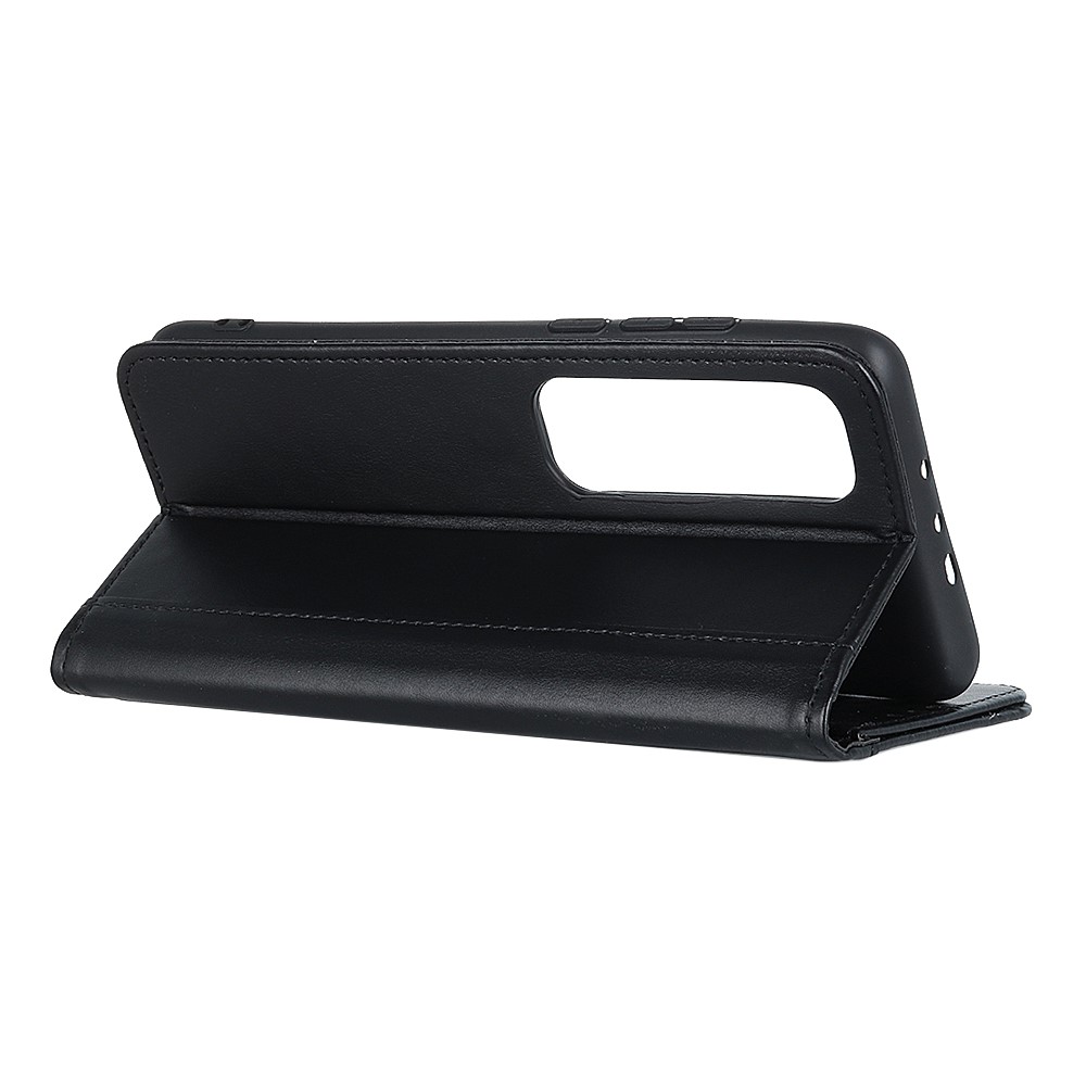 Wallet Stand Design Smooth-Feeling Leather Phone Cover Case for Xiaomi Mi 10S - Black-3