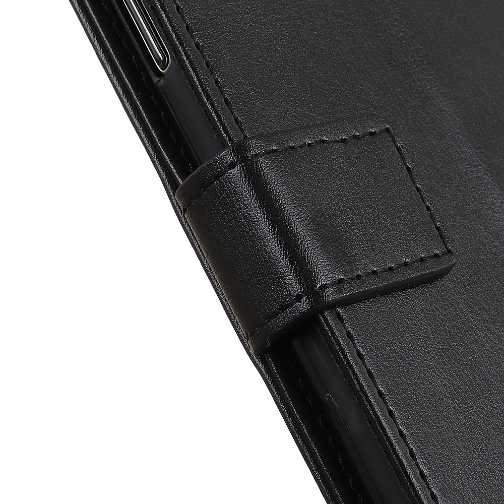 Wallet Stand Design Smooth-Feeling Leather Phone Cover Case for Xiaomi Mi 10S - Black-8