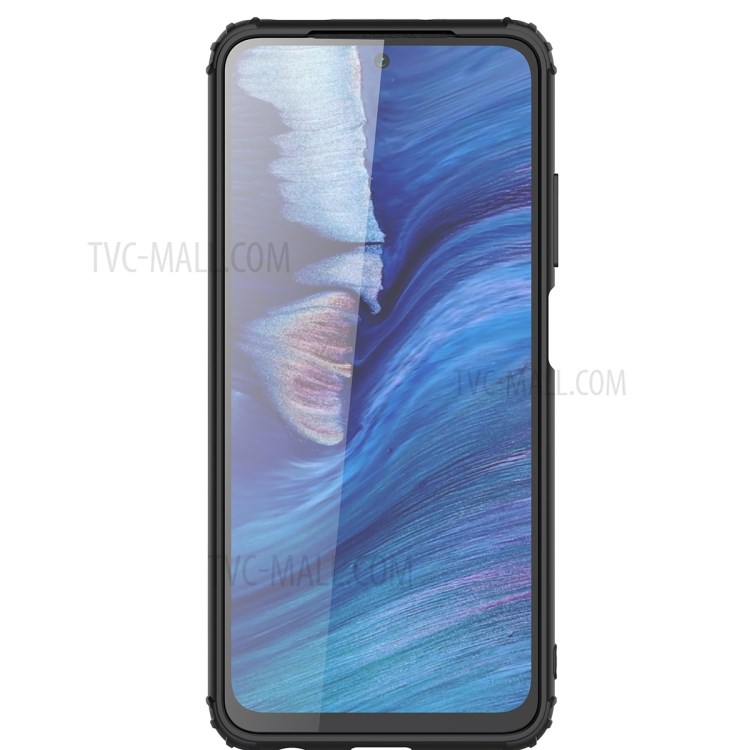 Armor Series Matte PC + TPU Hybrid Phone Case for Xiaomi Redmi Note 10 4G / Redmi Note 10S - Black-8