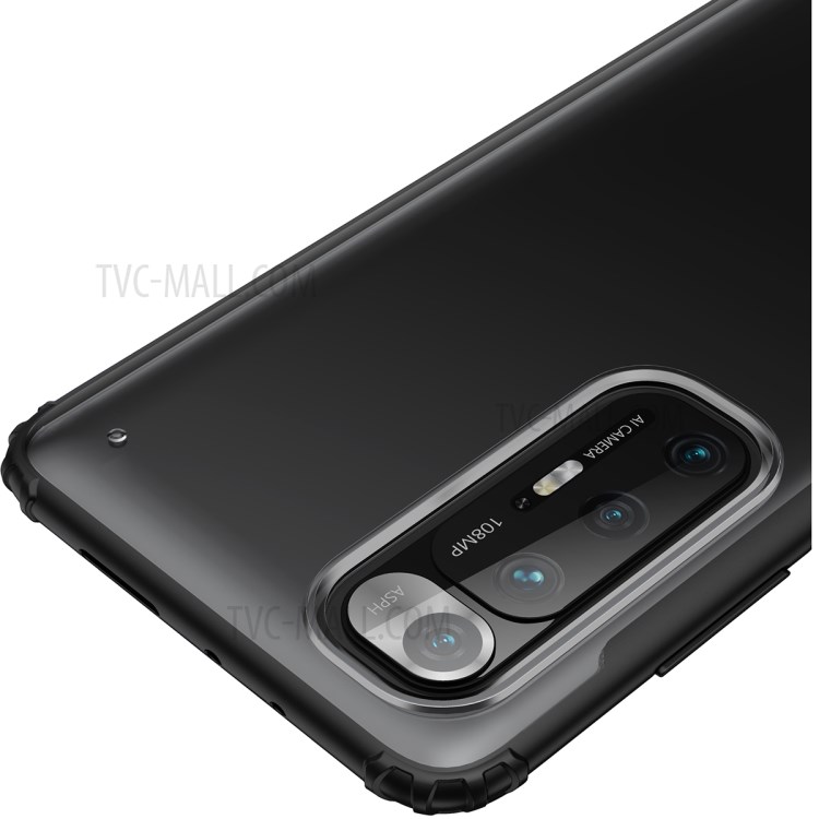 Armor Series Matte PC + TPU Hybrid Phone Case for Xiaomi Mi 10S - Black-9
