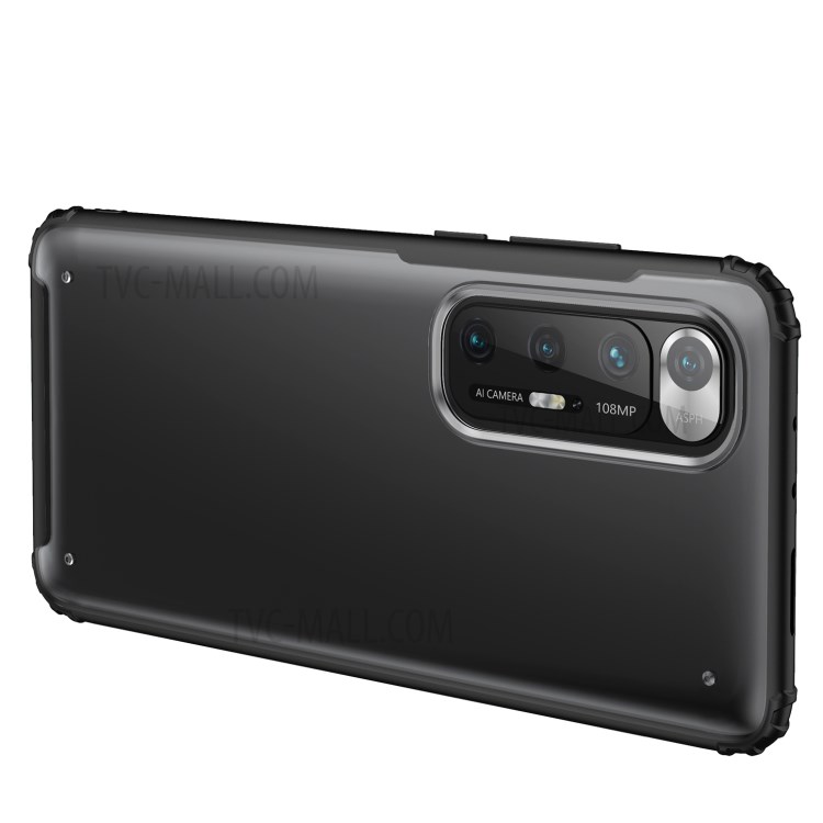 Armor Series Matte PC + TPU Hybrid Phone Case for Xiaomi Mi 10S - Black-2