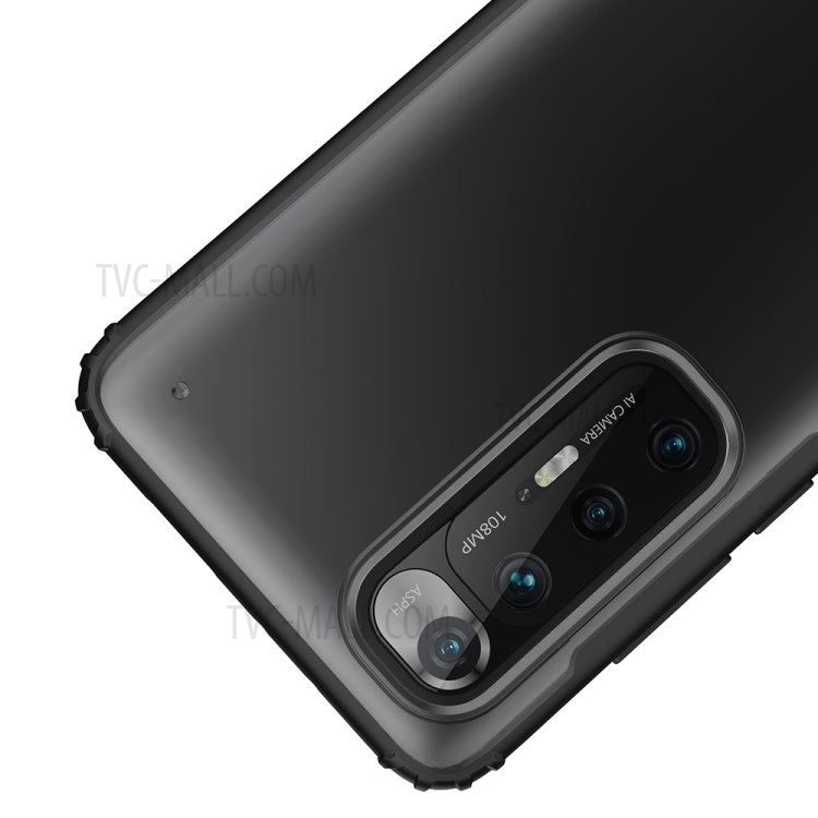 Armor Series Matte PC + TPU Hybrid Phone Case for Xiaomi Mi 10S - Black-6