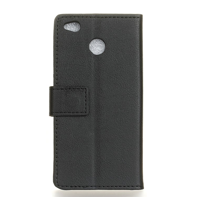 Wallet Leather Stand Case for Xiaomi Redmi 4X - Black-2