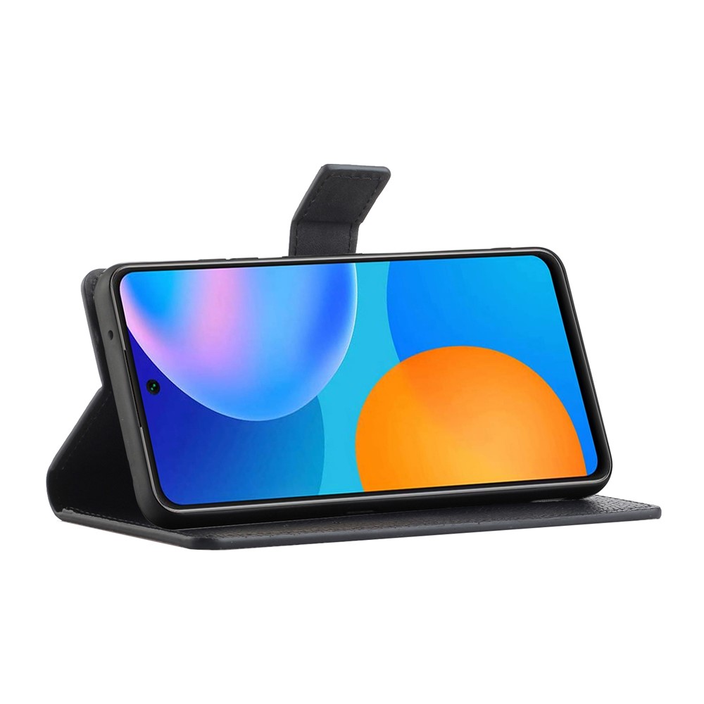 Wallet Design Folio Flip Litchi Texture Leather Protective Case for Xiaomi Redmi Note 10 Pro/Note 10 Pro Max-4