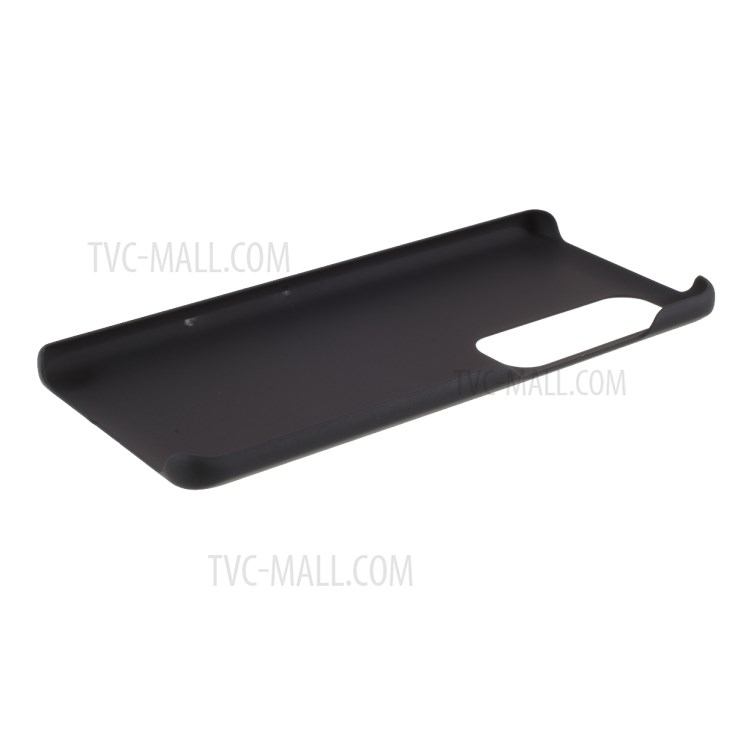 Full Protection Rubberized Hard PC Cell Phone Case for Xiaomi Mi 10S - Black-5