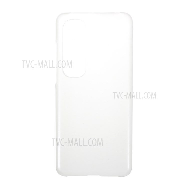 Vollständiger Schutz Gummierter Harter PC-Handykoffer Für Xiaomi Mi 10s - Transparent-1