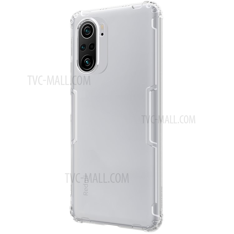 Nillkin Clear TPU Case de Cubierta de Teléfono a Prueba de Choques Para Xiaomi Poco F3 / Redmi K40 / K40 Pro / K40 Pro+ - Transparente