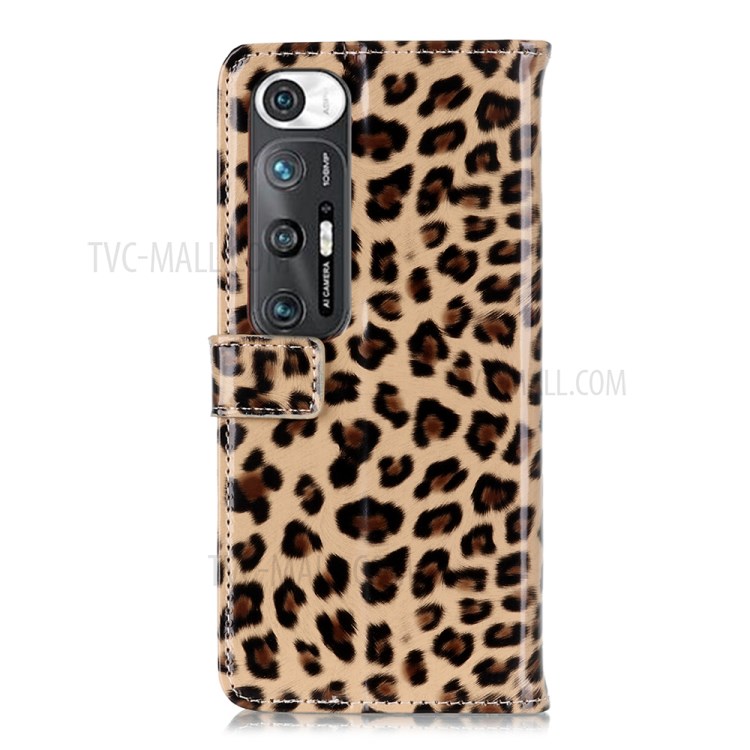 Leopard Texture Leather Wallet Stand Case for Xiaomi Mi 10S-2