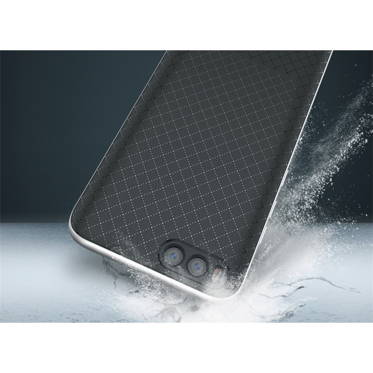 IPAKY 2-Piece PC Bumper + TPU Hybrid Case Cover for Xiaomi Mi 6 - Silver-6