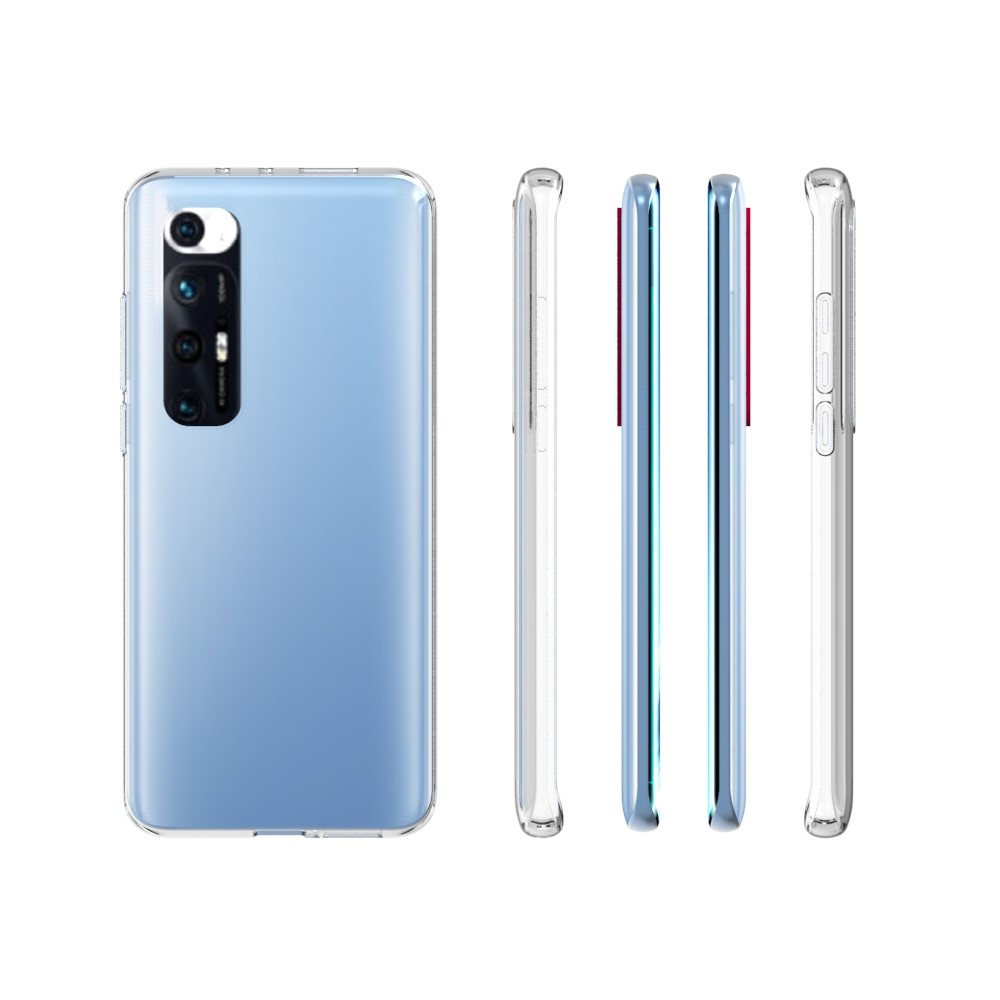 10Pcs/Pack Soft TPU Phone Protective Flexible Back Shell Inner Anti-Slip for Xiaomi Mi 10S-12