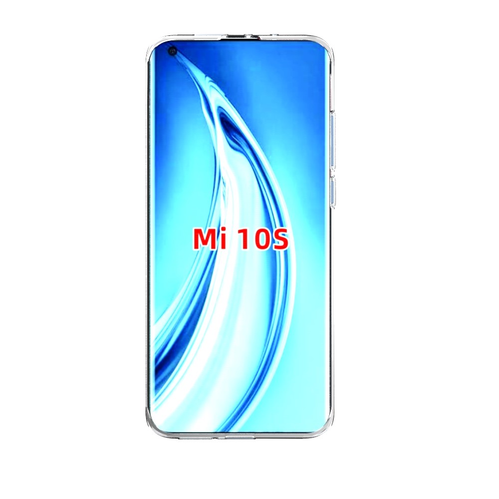 10Pcs/Pack Soft TPU Phone Protective Flexible Back Shell Inner Anti-Slip for Xiaomi Mi 10S-2