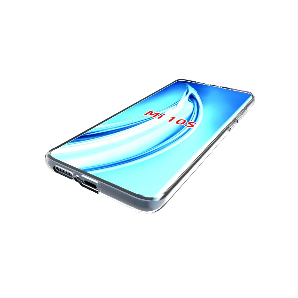 10Pcs/Pack Soft TPU Phone Protective Flexible Back Shell Inner Anti-Slip for Xiaomi Mi 10S-6