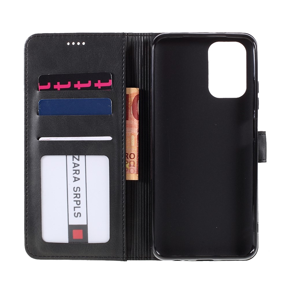 LC.IMEEKE Wallet Stand Leather Phone Casing Shell for Xiaomi Redmi Note 10S / Note 10 4G - Black-10