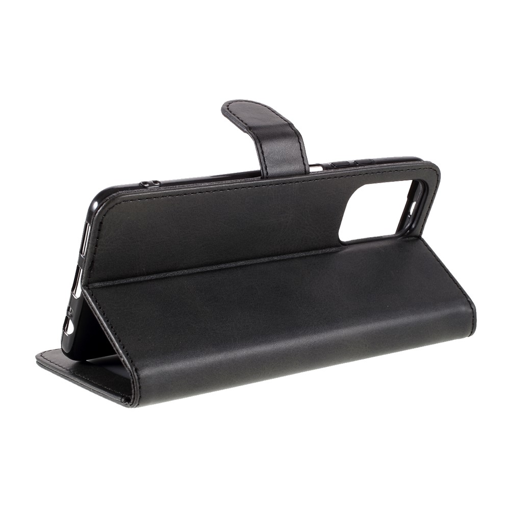 LC.IMEEKE Wallet Stand Leather Phone Casing Shell for Xiaomi Redmi Note 10S / Note 10 4G - Black-9