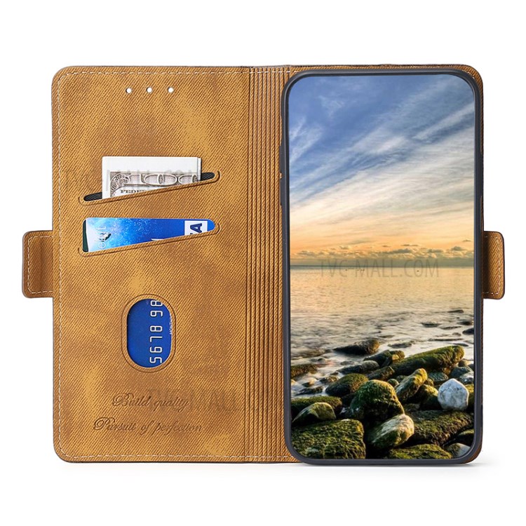 TPU + PU Leather Stand Case Shell with Card Slots for Xiaomi Redmi Note 10 4G / Note 10S - Blue-6