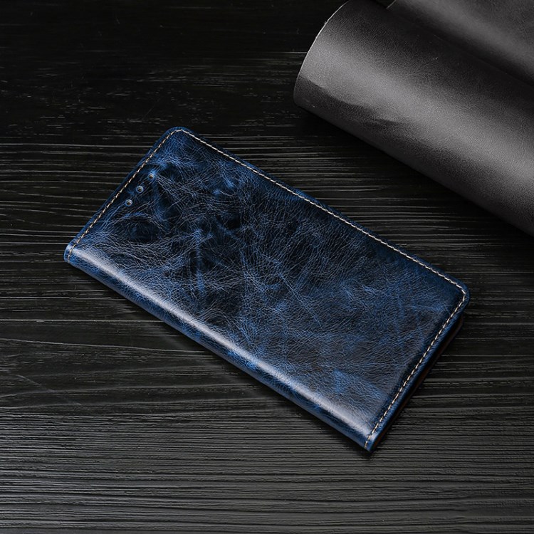 TPU + PU Leather Stand Case Shell with Card Slots for Xiaomi Redmi Note 10 4G / Note 10S - Blue-8