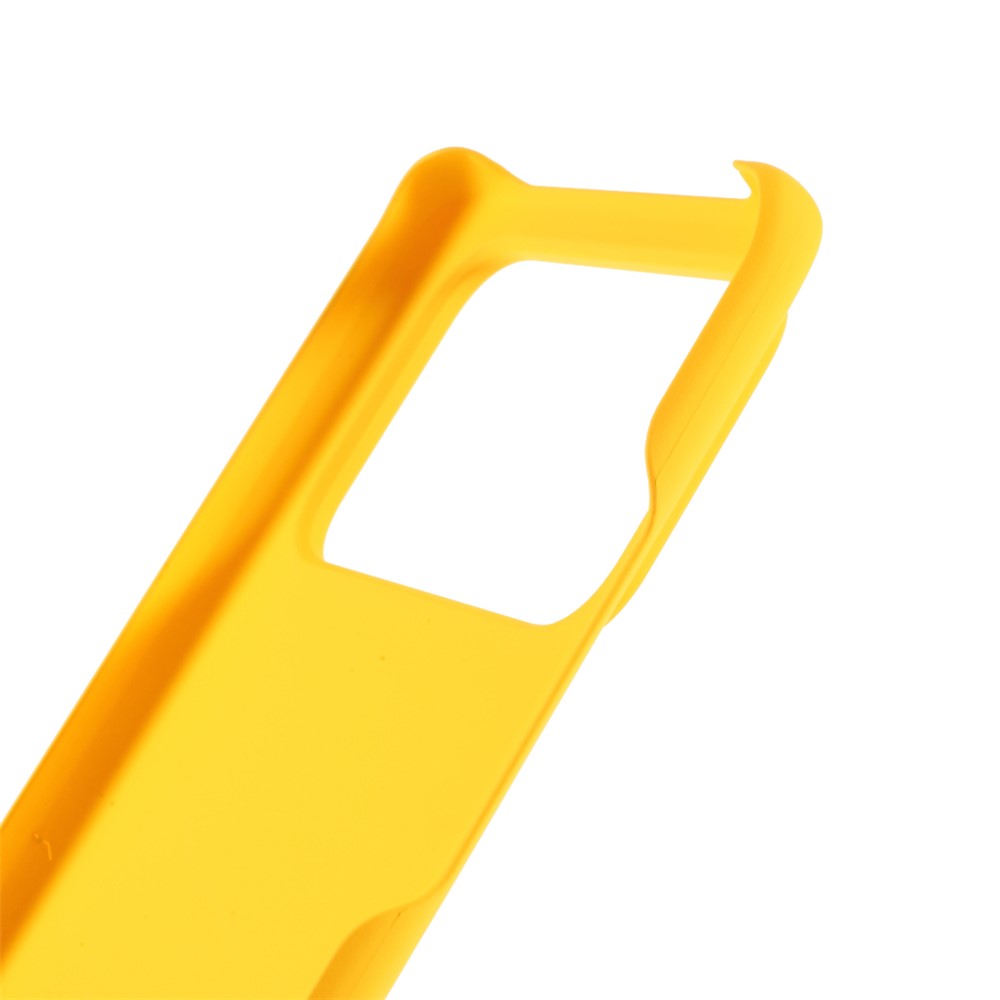 Comfortable Touch Rubberized PC Hard Protector Cover Case for Xiaomi Mi 11 Ultra - Yellow-6