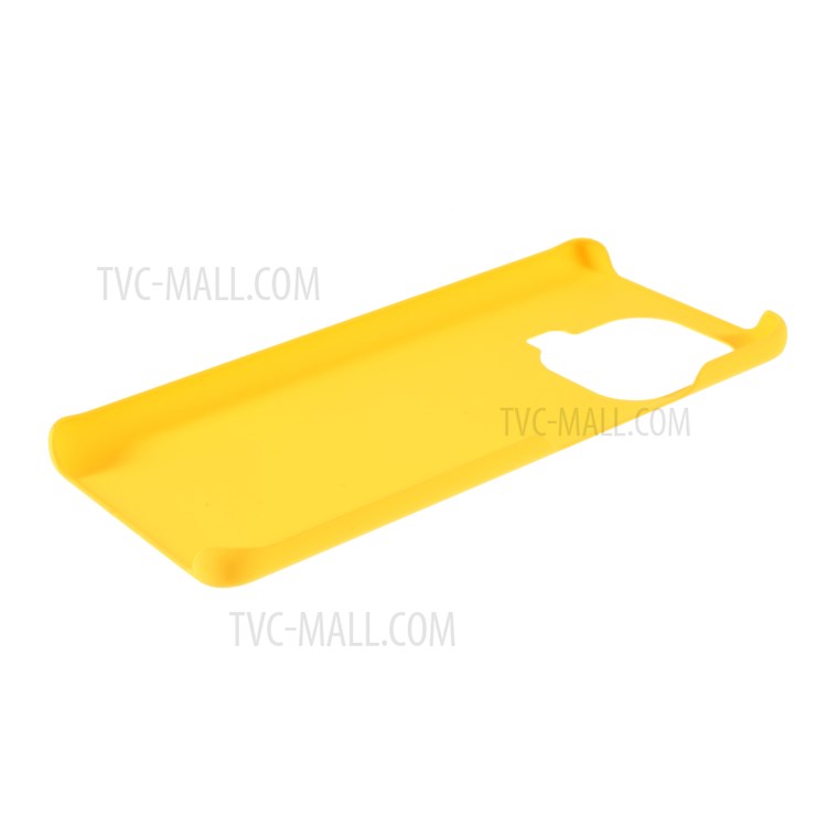 Rubberized Plastic Hard Phone Case for Xiaomi Mi 11 Pro Mobile Phone Cover - Yellow-5