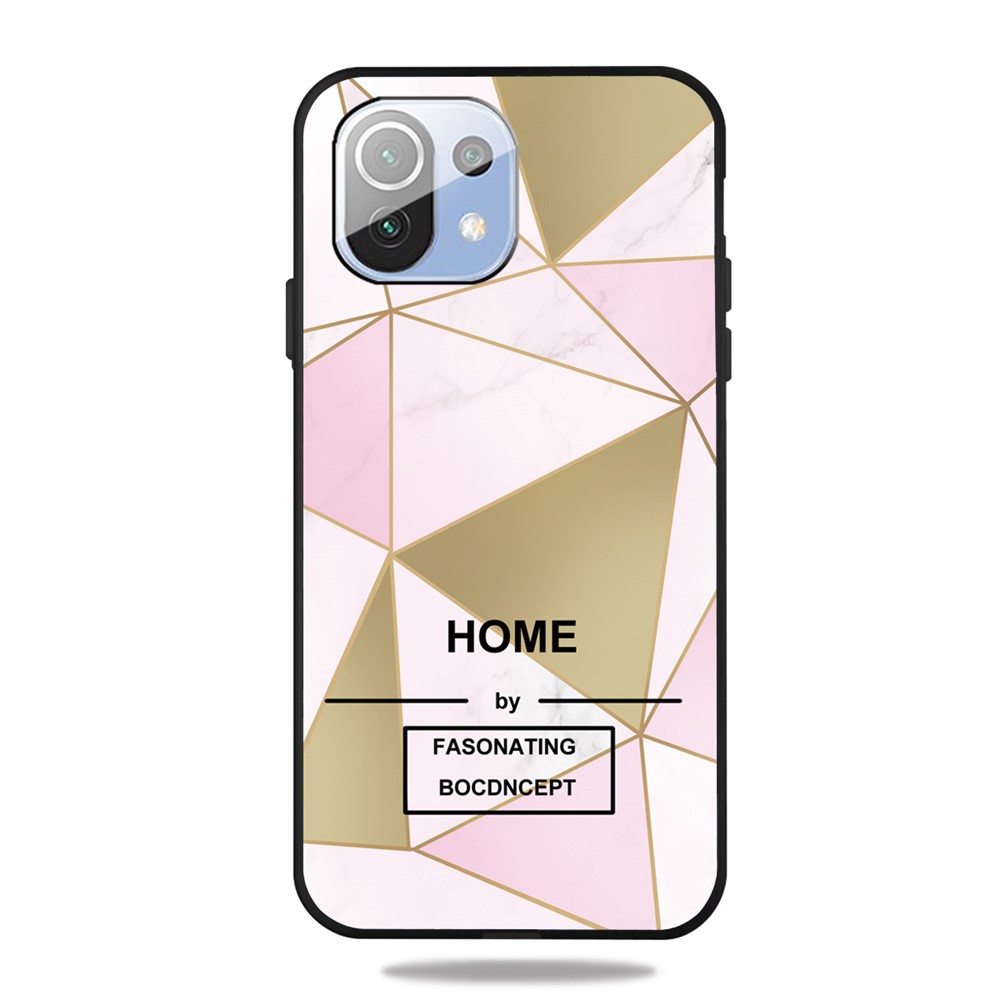 Marble Pattern Printing Soft Flexible TPU Phone Case for Xiaomi Mi 11 - Style A-1
