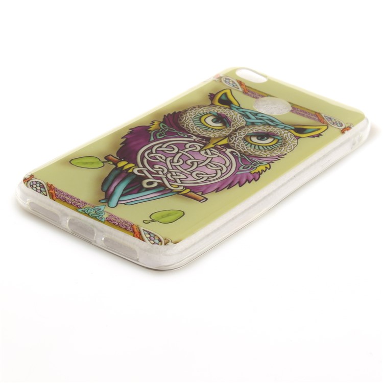 Pattern Printing IMD TPU Protective Case for Xiaomi Redmi 4X - Owl-3