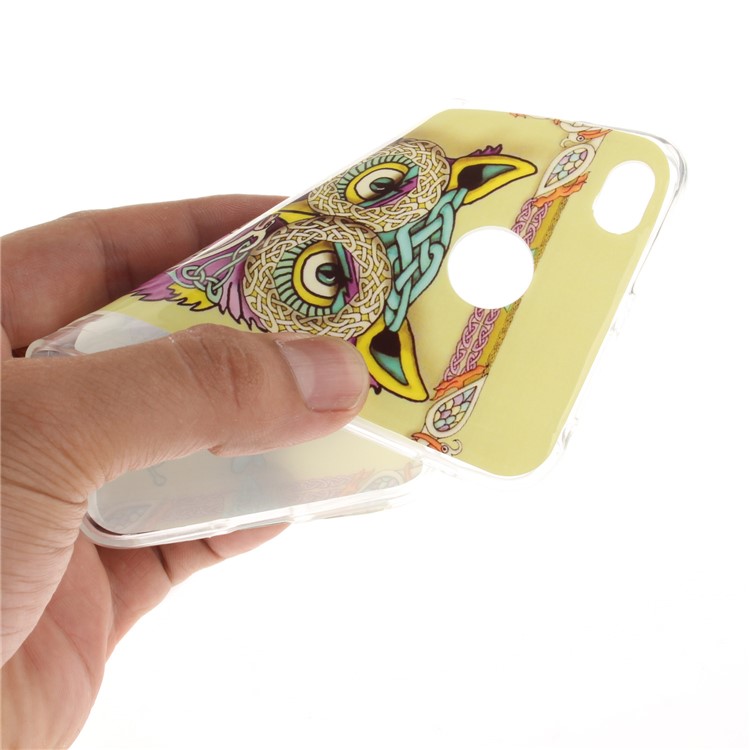 Pattern Printing IMD TPU Protective Case for Xiaomi Redmi 4X - Owl-6