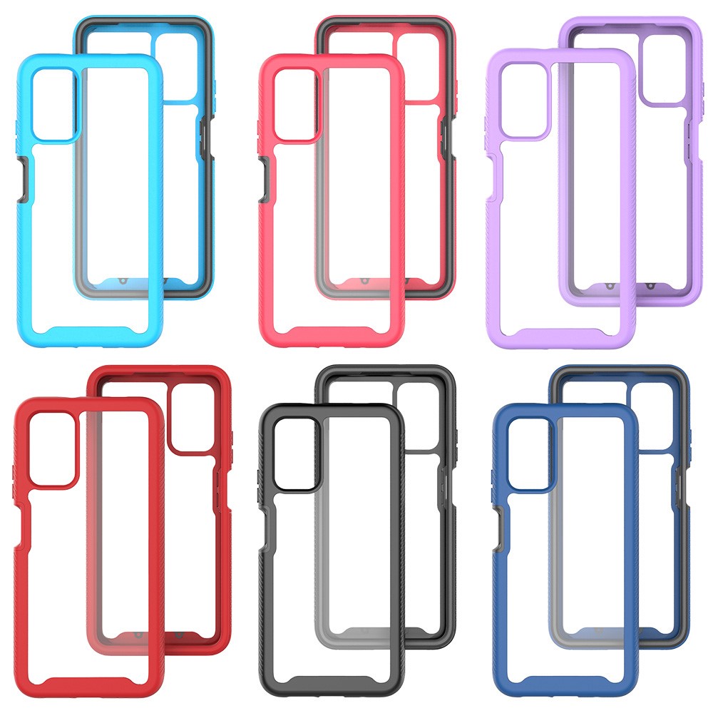 Shockproof PC + TPU + Acrylic Hybrid Case Cover for Xiaomi Poco M3/Redmi 9 Power/Redmi 9T/Redmi Note 9 4G (Qualcomm Snapdragon 662) - Black-8