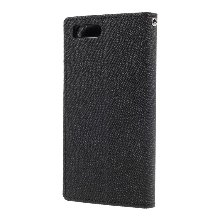 MERCURY GOOSPERY Fancy Diary Leather Wallet Mobile Phone Case for Xiaomi Mi 6 - Black-2