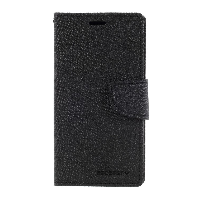 MERCURY GOOSPERY Fancy Diary Leather Wallet Mobile Phone Case for Xiaomi Mi 6 - Black-3