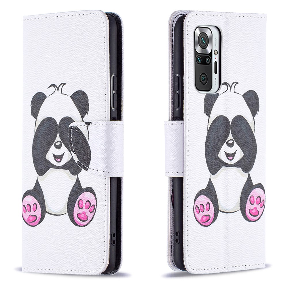 Wholesale Full Protection Wallet Design Pattern Printing Leather Stand Cover Case For Xiaomi Redmi Note 10 Pro Note 10 Pro Max Panda From China Tvc Mall Com