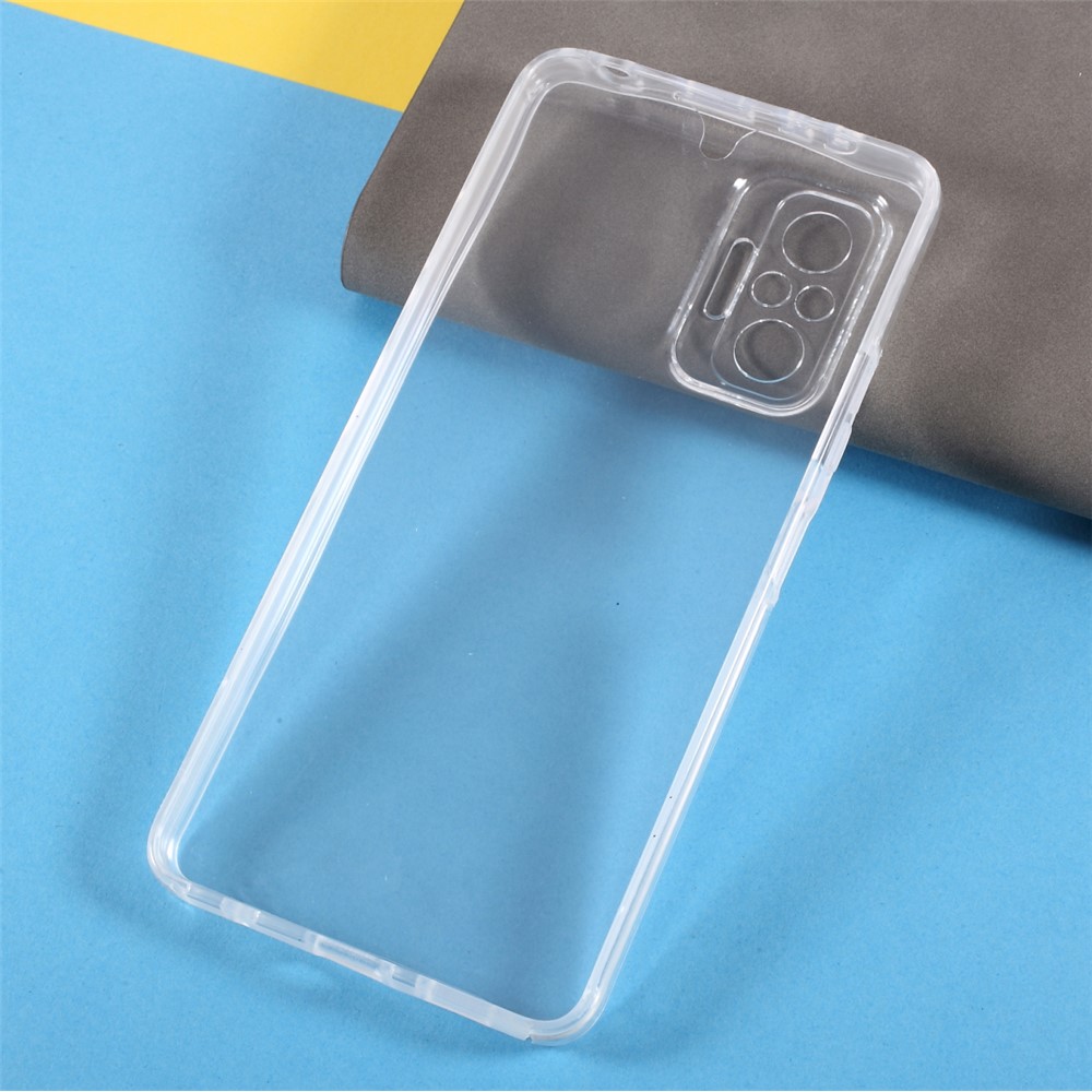 PET Front Cover + TPU Edge + Acrylic Back Panel Phone Cover for Xiaomi Redmi Note 10 Pro / Note 10 Pro Max-5