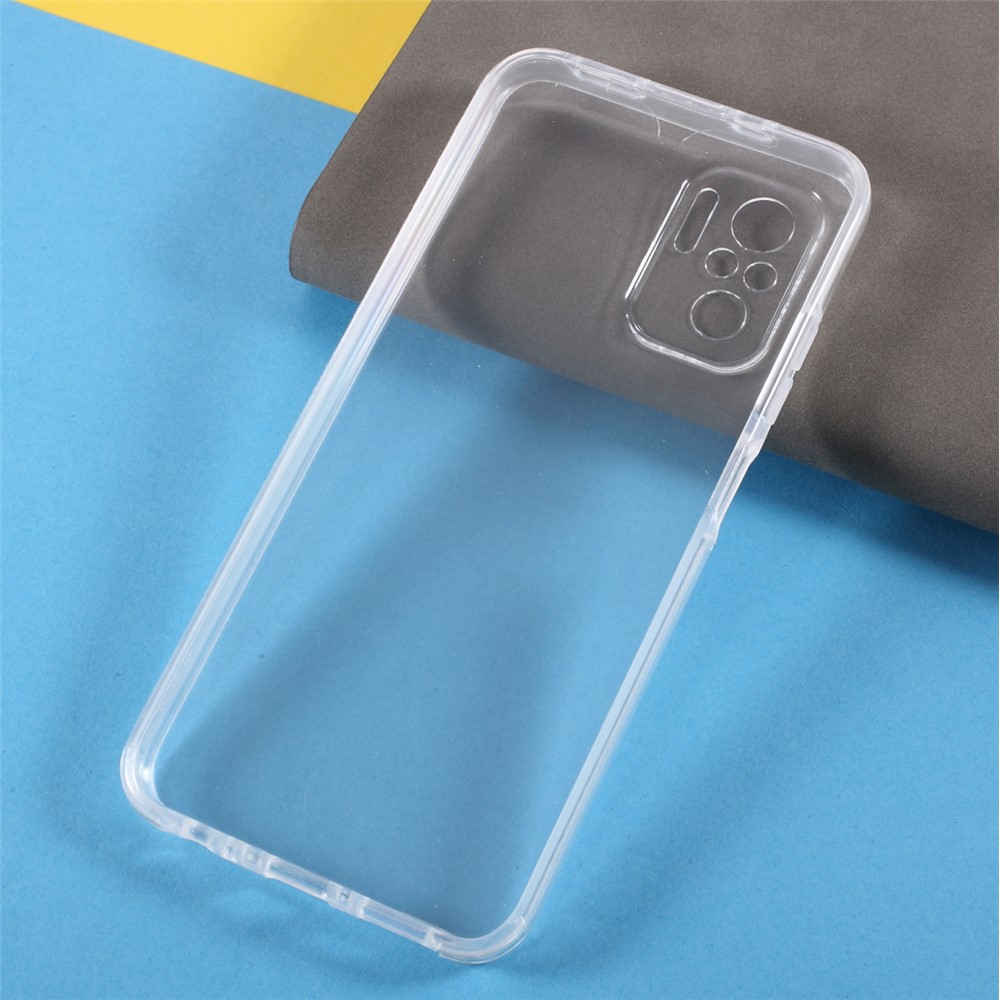 PET Front Cover + TPU Edge + Acrylic Back Panel Full Body Protection Case for Xiaomi Redmi Note 10S Note 10 4G-4