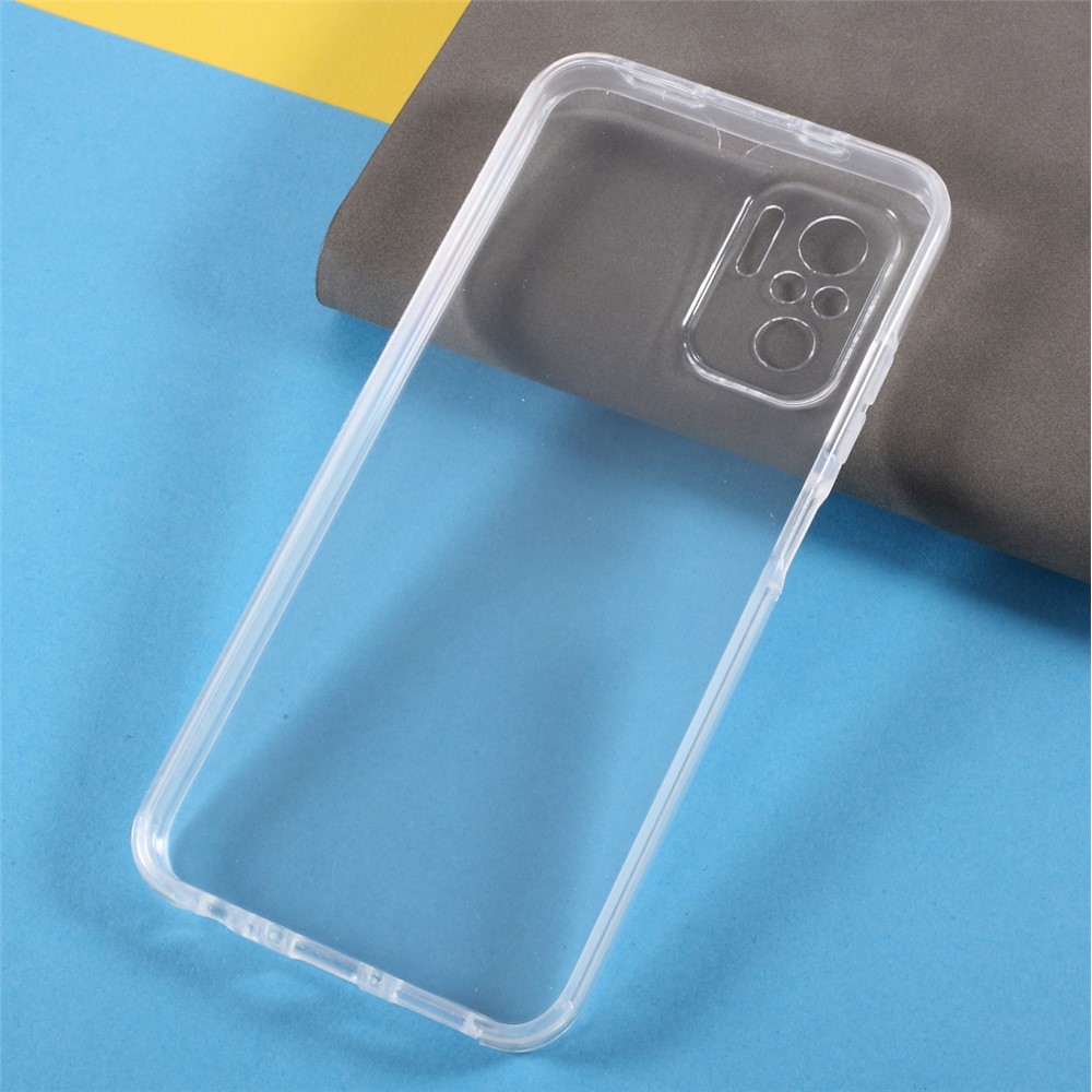 Tampa Frontal Para Animais de Estimação + TPU Edge + Caso de Proteção ao Corpo Feminino de Back TPU Para Xiaomi Redmi Nota 10s Nota 10 4G-4