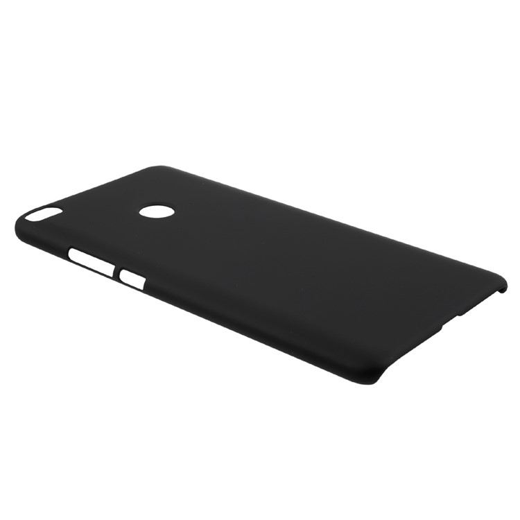 Rubberized PC Hard Shell for Xiaomi Mi Max 2 - Black-3