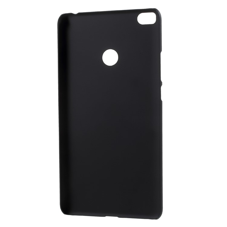 Rubberized PC Hard Shell for Xiaomi Mi Max 2 - Black-7