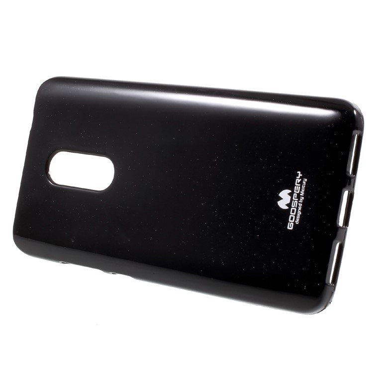 MERCURY GOOSPERY for Xiaomi Redmi Note 4X / Note 4 Glitter Powder TPU Cover - Black-2