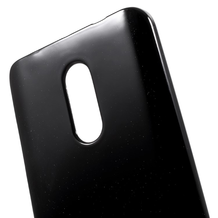 MERCURY GOOSPERY for Xiaomi Redmi Note 4X / Note 4 Glitter Powder TPU Cover - Black-4