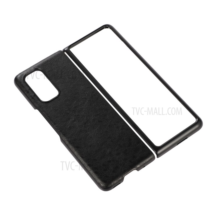 Crazy Horse Texture PU Leather Coated PC Shock-Proof Case for Xiaomi Mi Mix Fold - Black-2