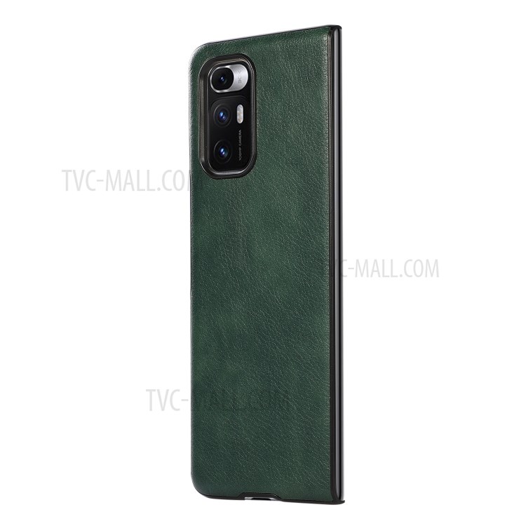 Litchi Texture Leather Phone Cover Case for Xiaomi Mi Mix Fold - Green-3