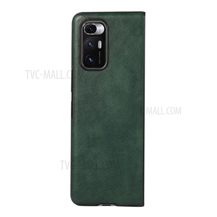 Litchi Texture Leather Phone Cover Case for Xiaomi Mi Mix Fold - Green-4