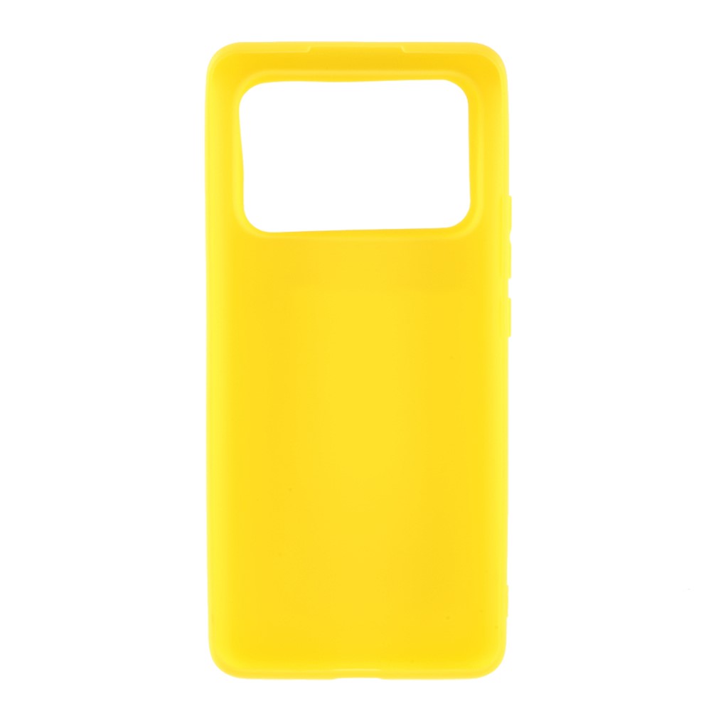 Double-sided Matte TPU Phone Case Shell Cover for Xiaomi Mi 11 Ultra - Yellow-3