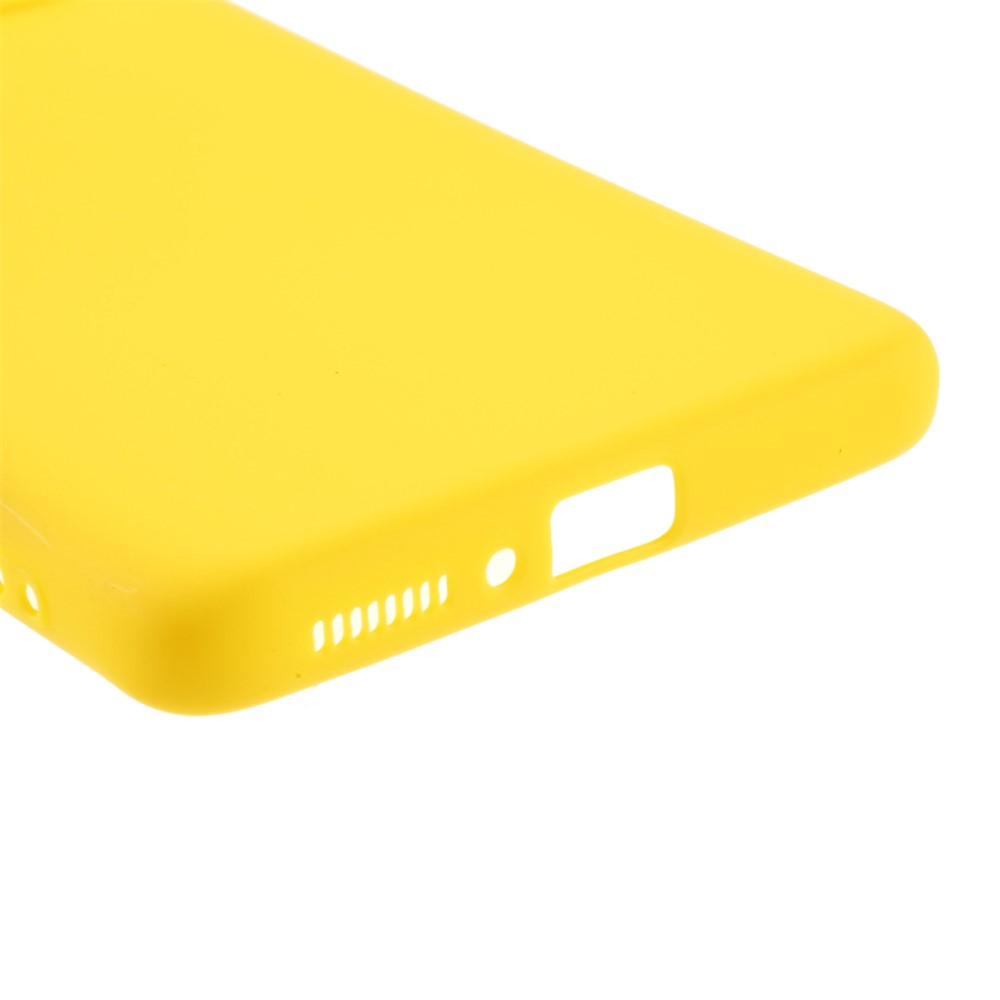 Double-sided Matte TPU Phone Case Shell Cover for Xiaomi Mi 11 Ultra - Yellow-5