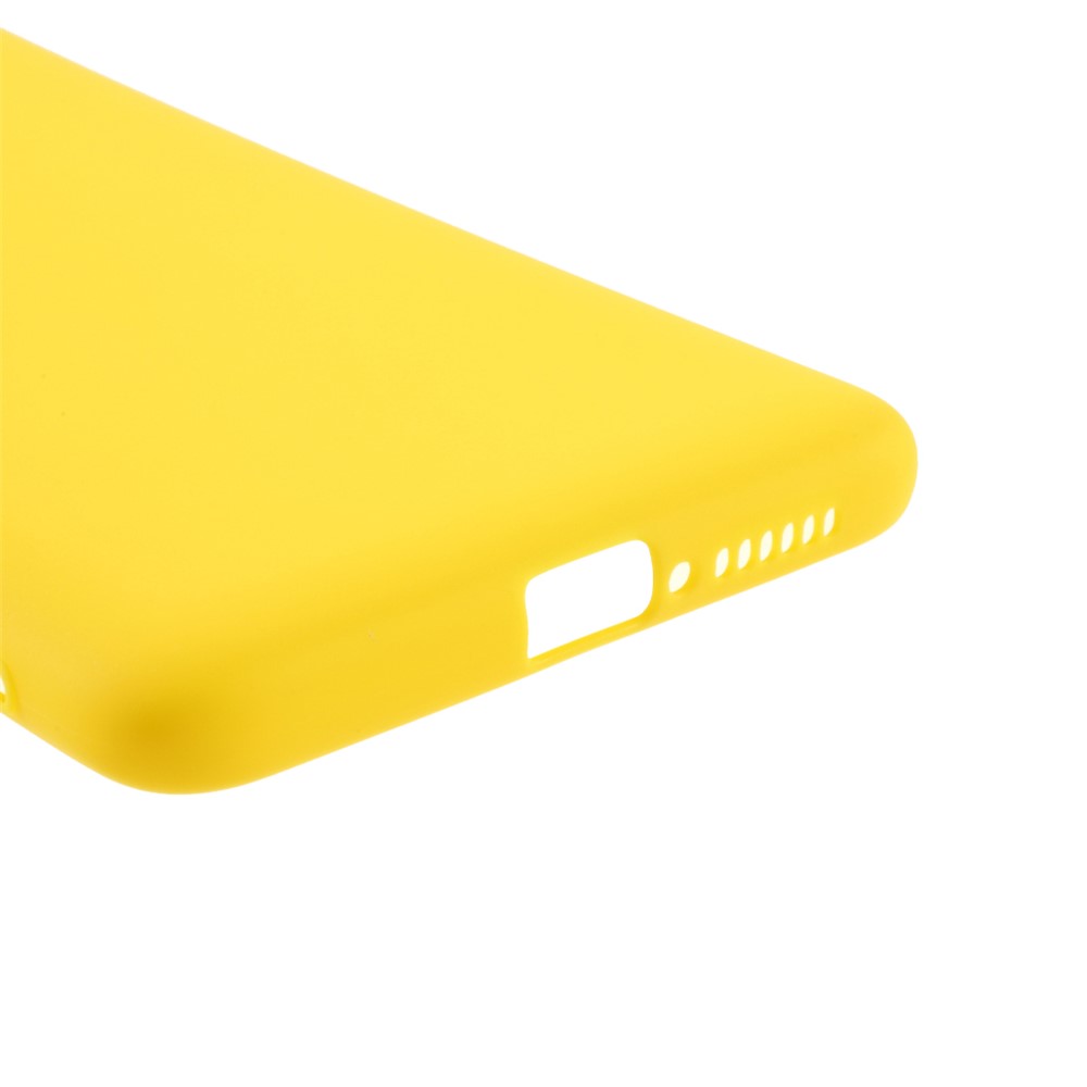 Double-sided Matte Shockproof TPU Phone Case Shell Cover for Xiaomi Mi 10S - Yellow-5