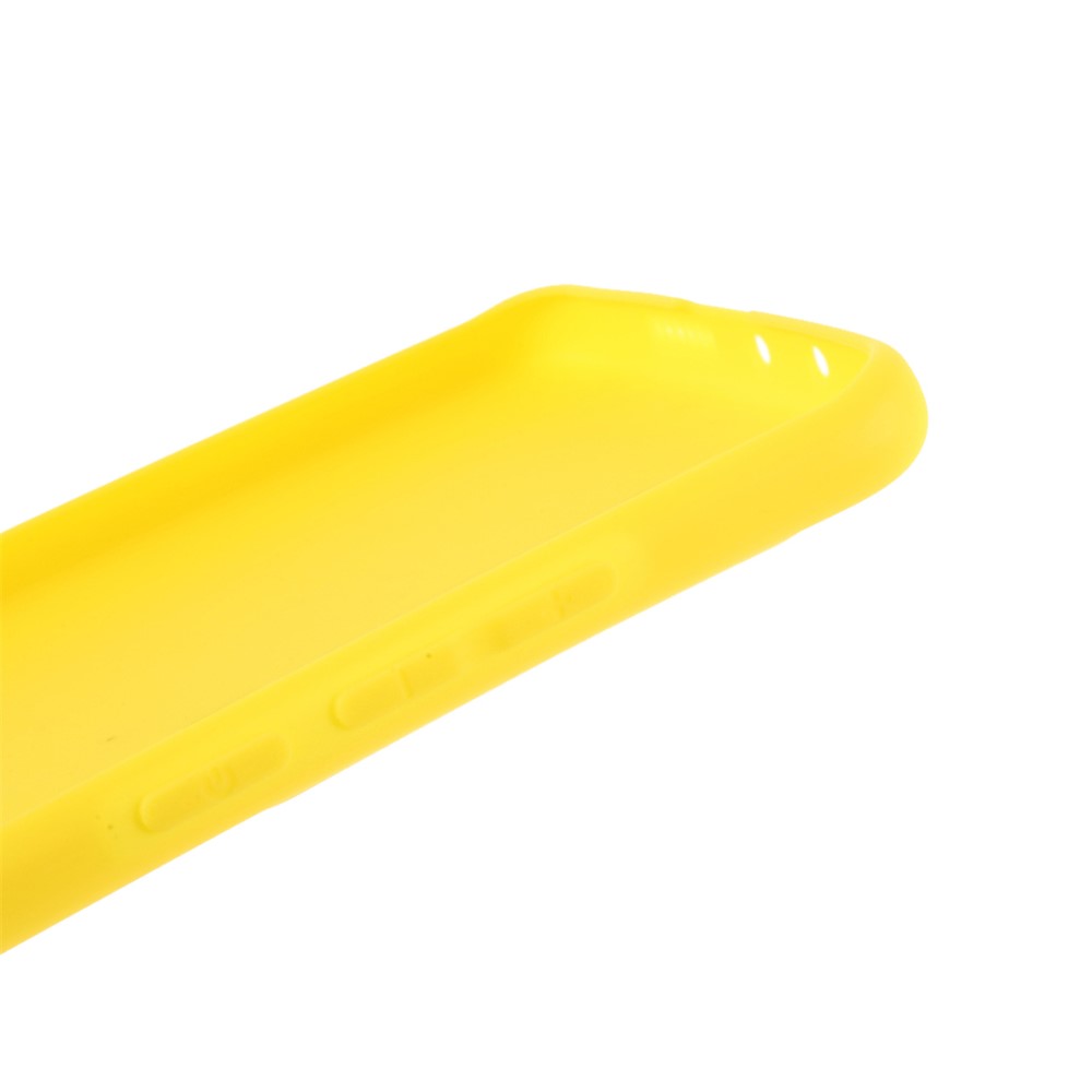 Double-sided Matte Shockproof TPU Phone Case Shell Cover for Xiaomi Mi 10S - Yellow-8